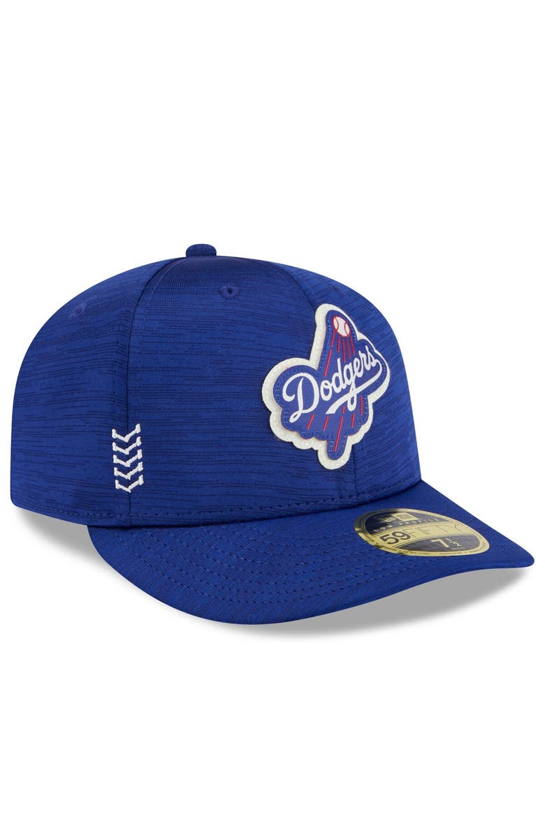 New Era Men's New Era Royal Los Angeles Dodgers 2024 Clubhouse Low Profile 59FIFTY Fitted Hat, Alternate, color, Royal