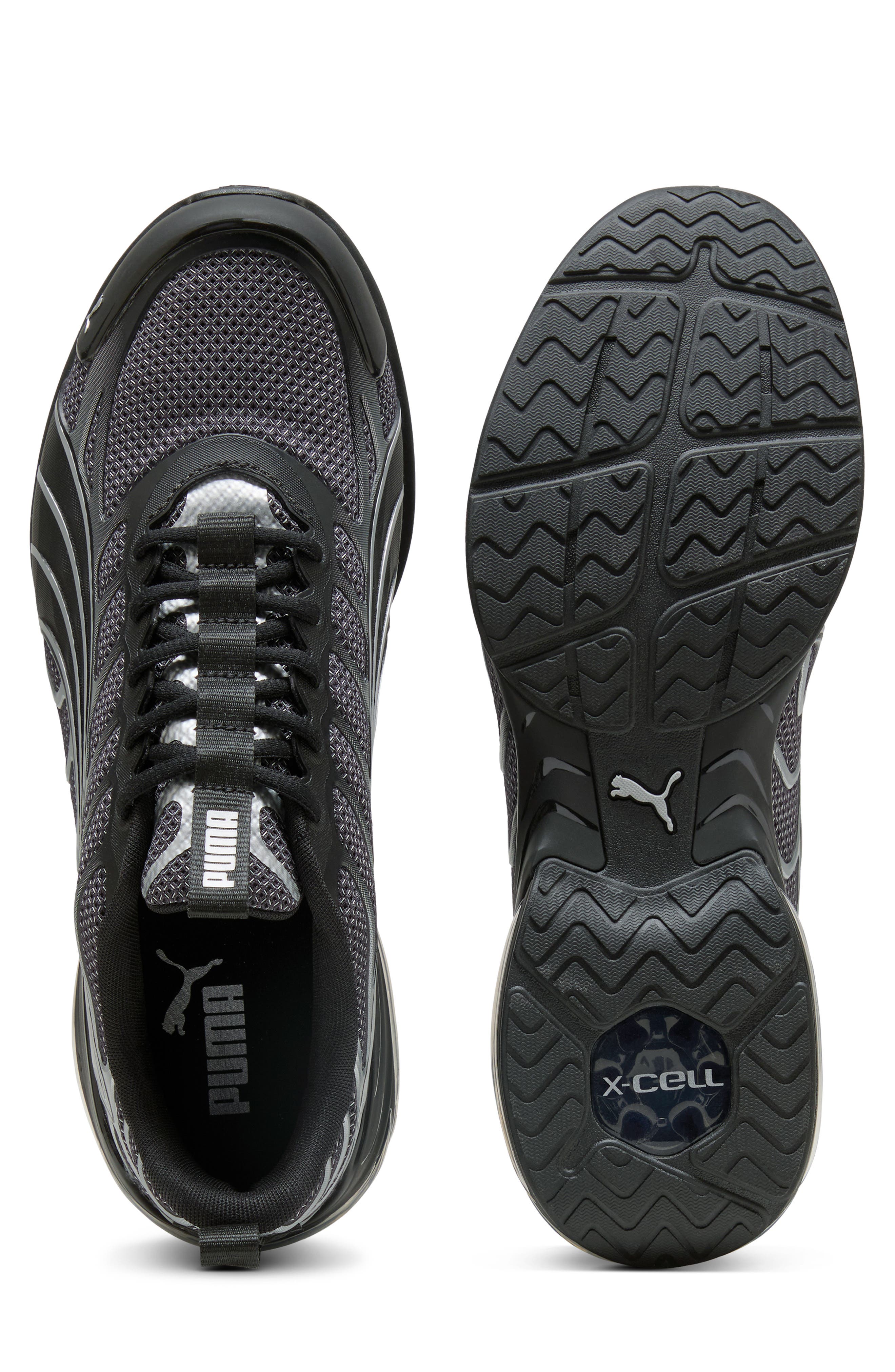 PUMA Voltra Sneaker, Alternate, color, Puma Black/ Puma Silver/ Gray