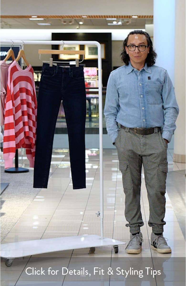 Barbara High Waist Ankle Superskinny Jeans, sales video thumbnail