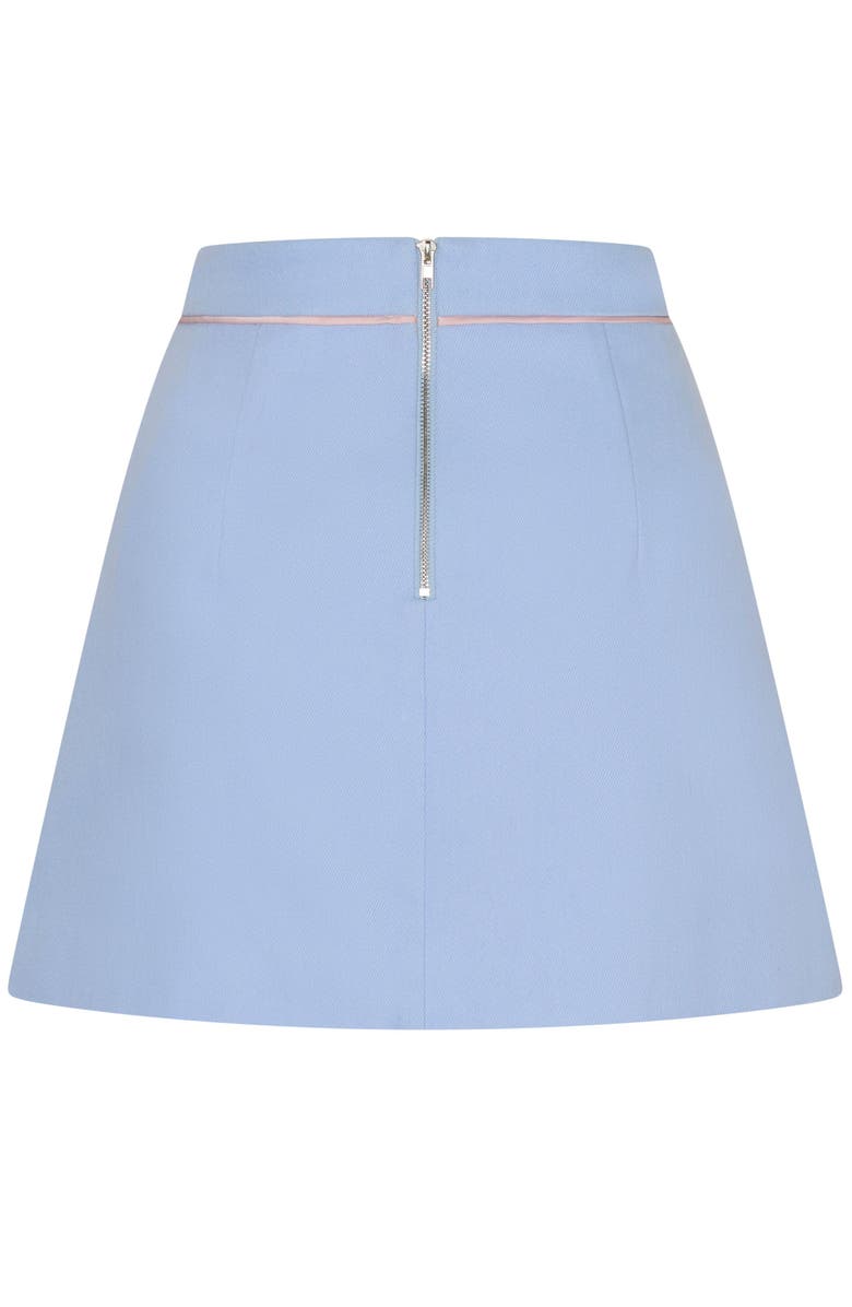 Romy Mavis Skirt, Alternate, color, Sky Blue