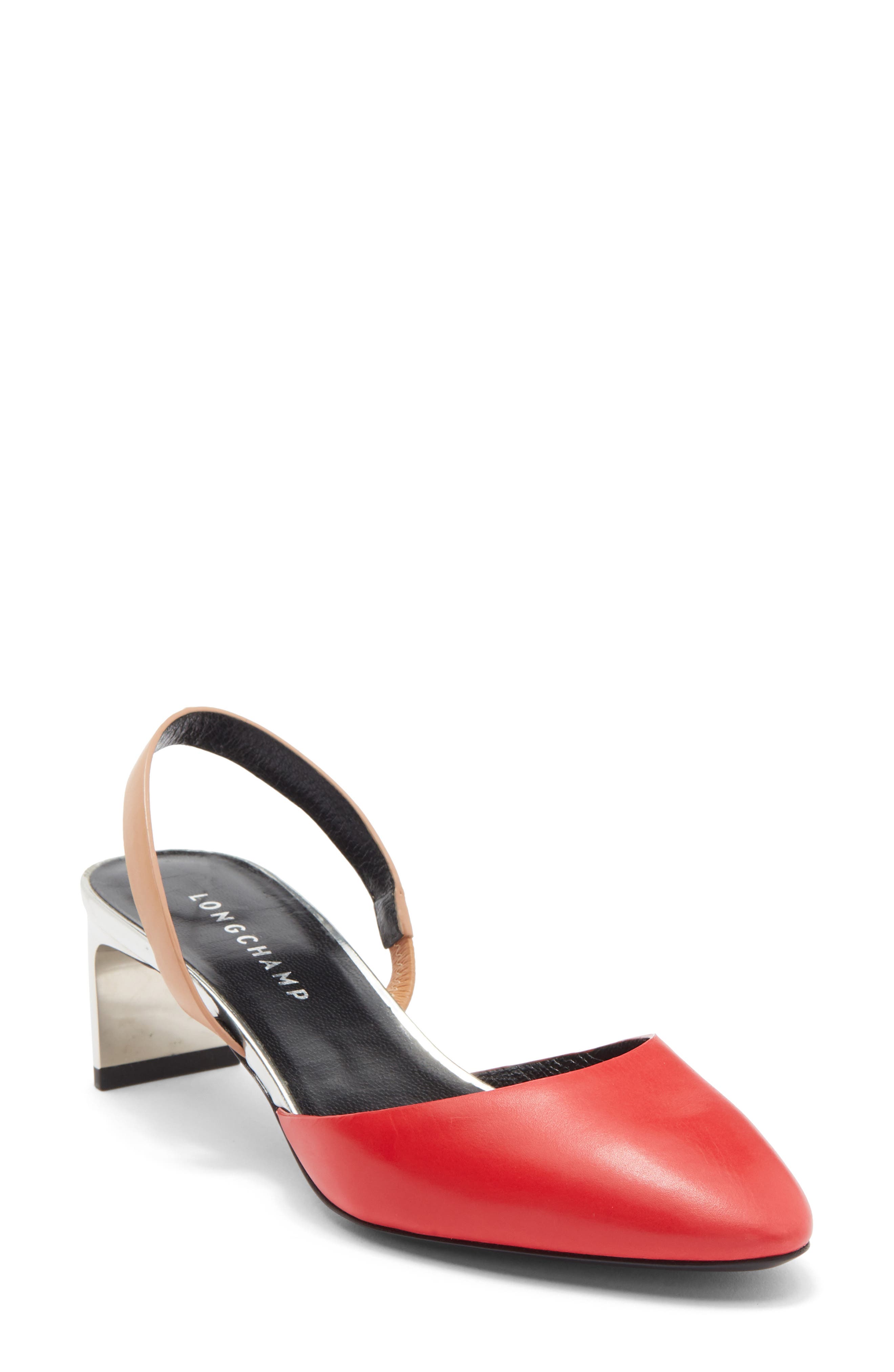 Longchamp Slingback Pump