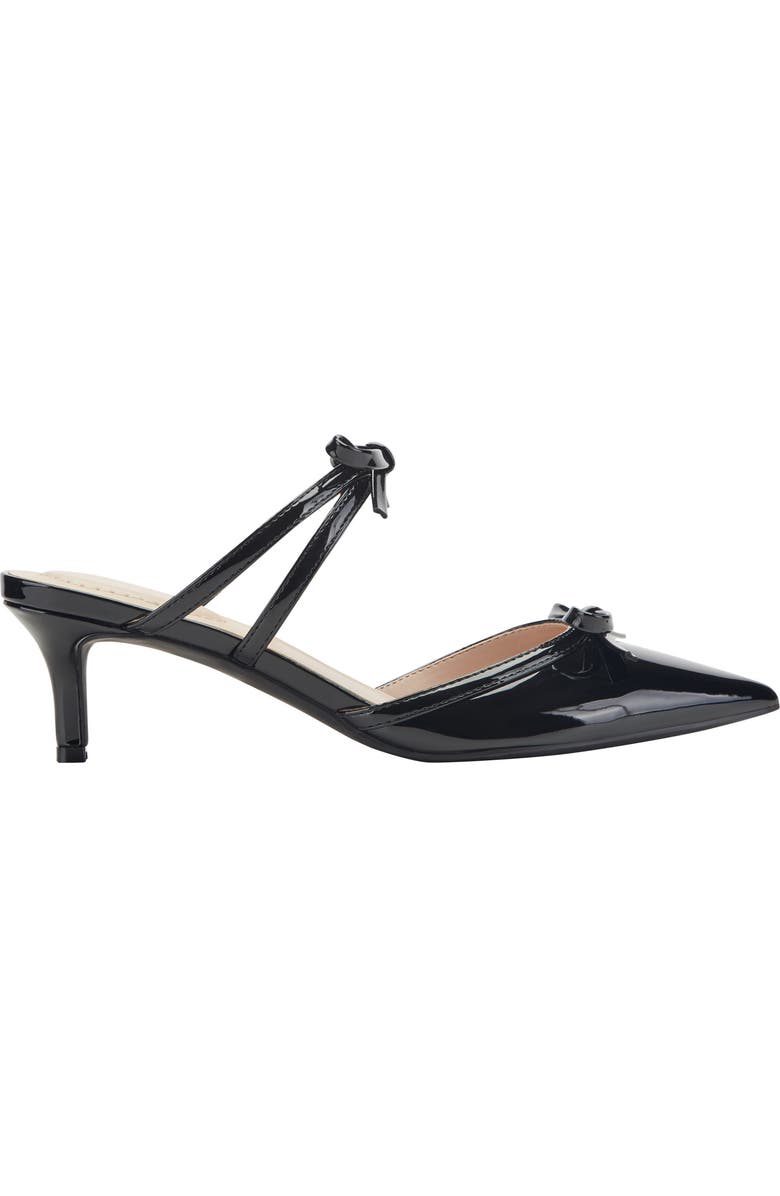 Bandolino Meggin Patent Kitten Heel Mule, Alternate, color, Black
