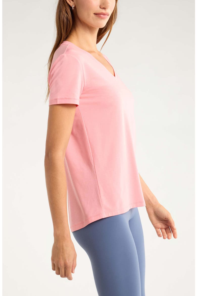 Breathe Active T-Shirt, Alternate, color, PINK BERRY ICE