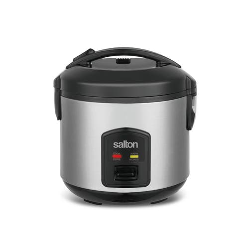 Salton 8 Cup Rice Cooker In Metallic