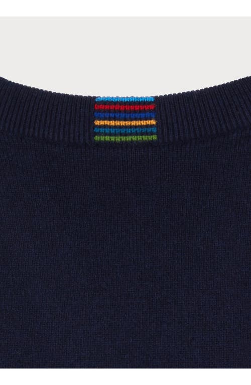 Ps By Paul Smith Ps Paul Smith Merino Wool Cardigan In Animal Print