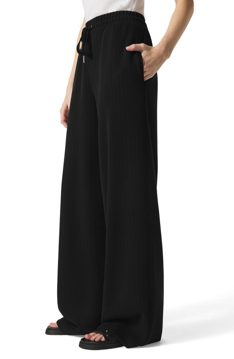 Splendid x @cellajaneblog Rib Scuba Knit Wide Leg Pants, Alternate, color, 