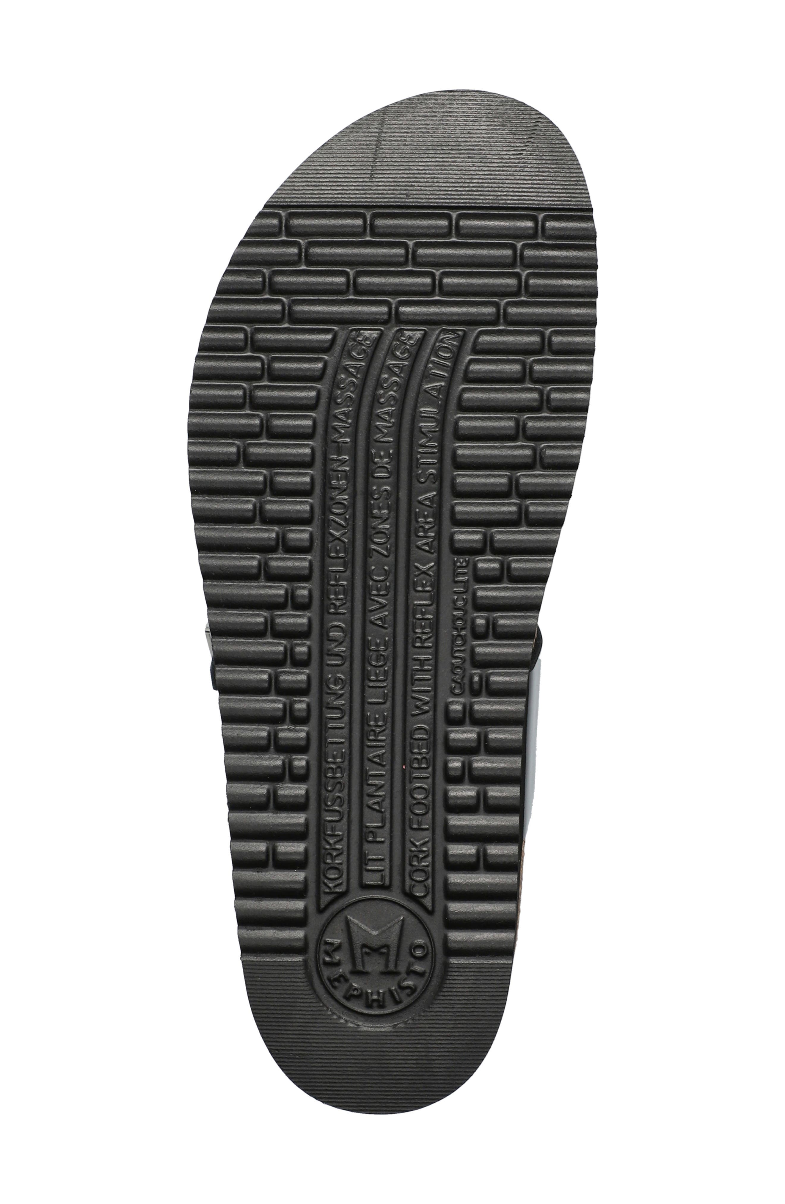 Mephisto Halya Sandal, Alternate, color, Black Patent Leather