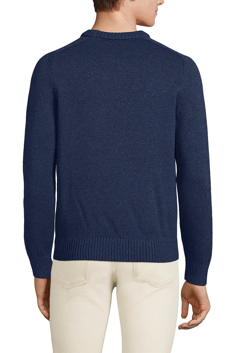 Classic Cotton Drifter Signal Flags Crew Neck Sweater, Alternate, color, Midnight Sky Heather Flag