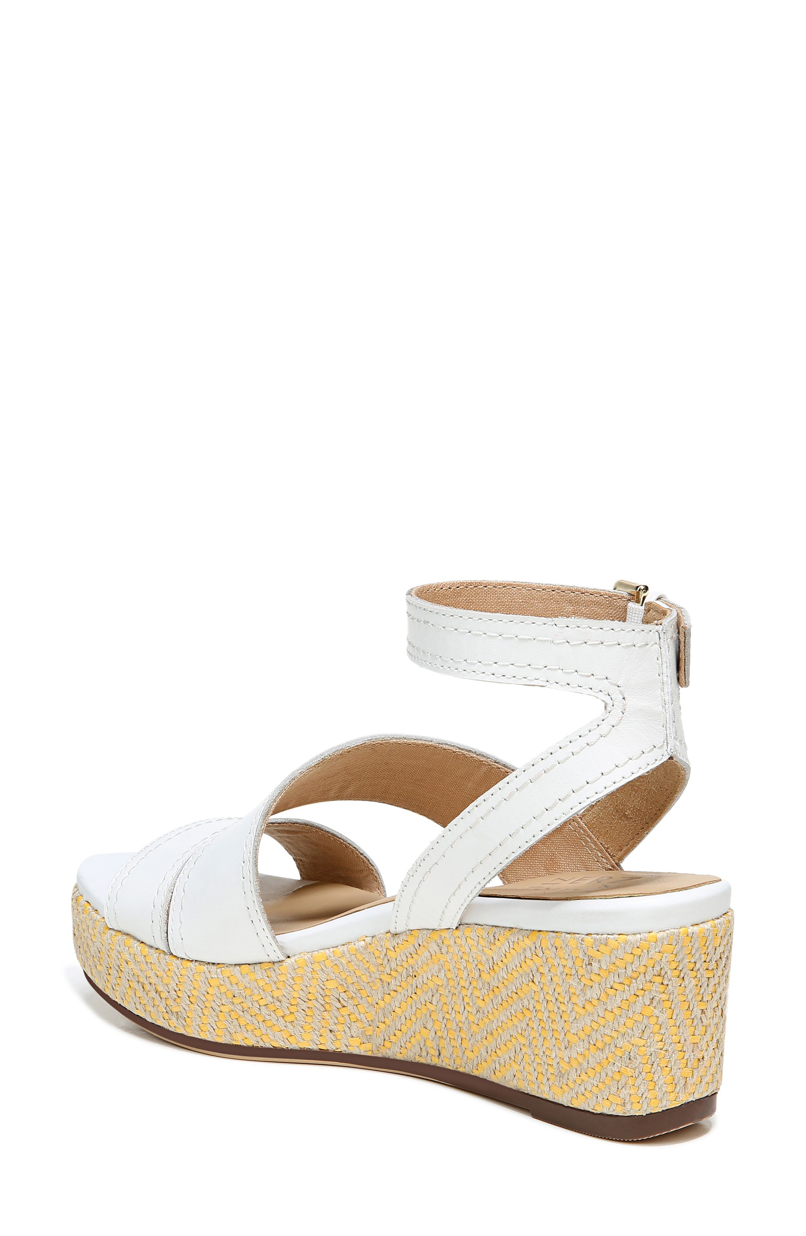 Ursa Strappy Espadrille Sandal, Alternate, color, WHITE LEATHER