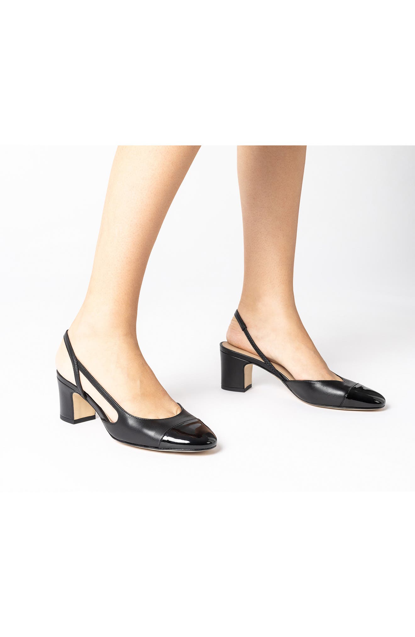 Jon Josef Daniela Block Heel Slingback Pump, Alternate, color, 