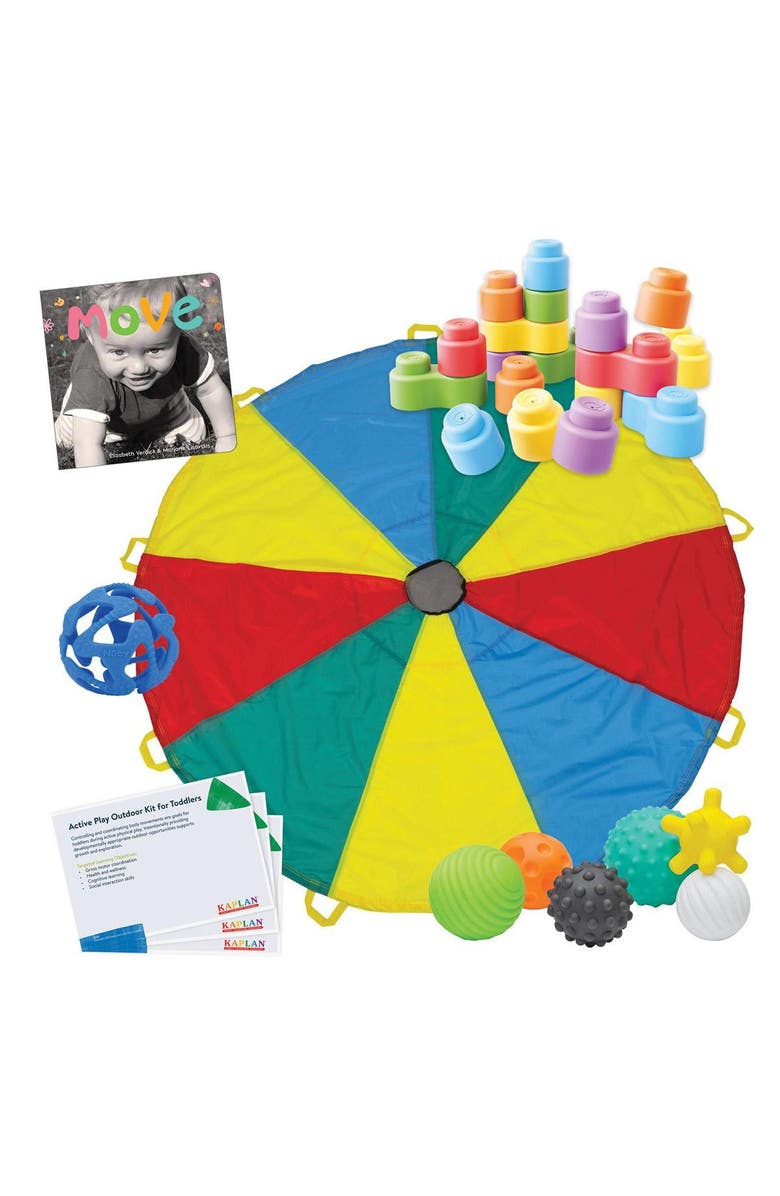 Kaplan Early Learning Company Toddlers Active Play Outdoor Kit, Main, color, Multicolor