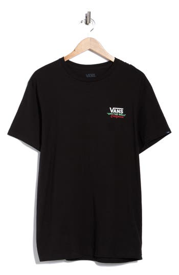 Vans Ca Bear Graphic T-shirt In Black