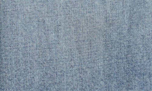Re/done Distressed Western Stud Denim Shirt In Blue