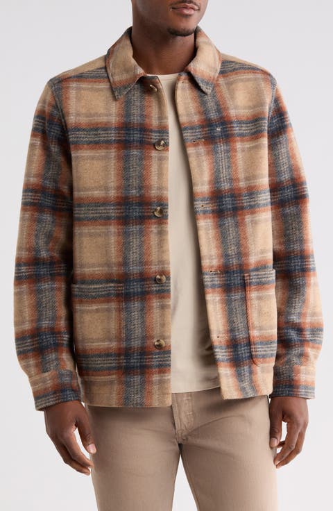 Cozy Plaid Work Jacket