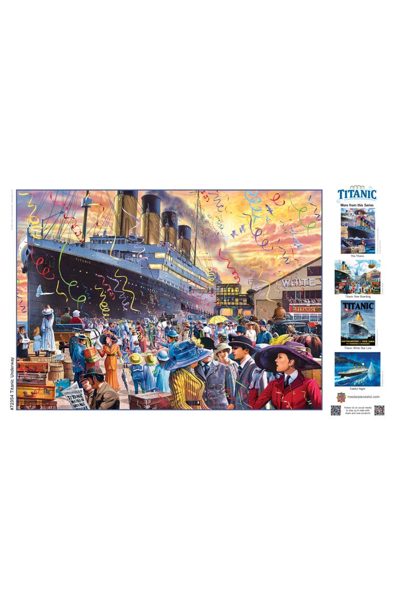 Underway 1000 Piece Jigsaw Puzzle, Alternate, color, Multicolor