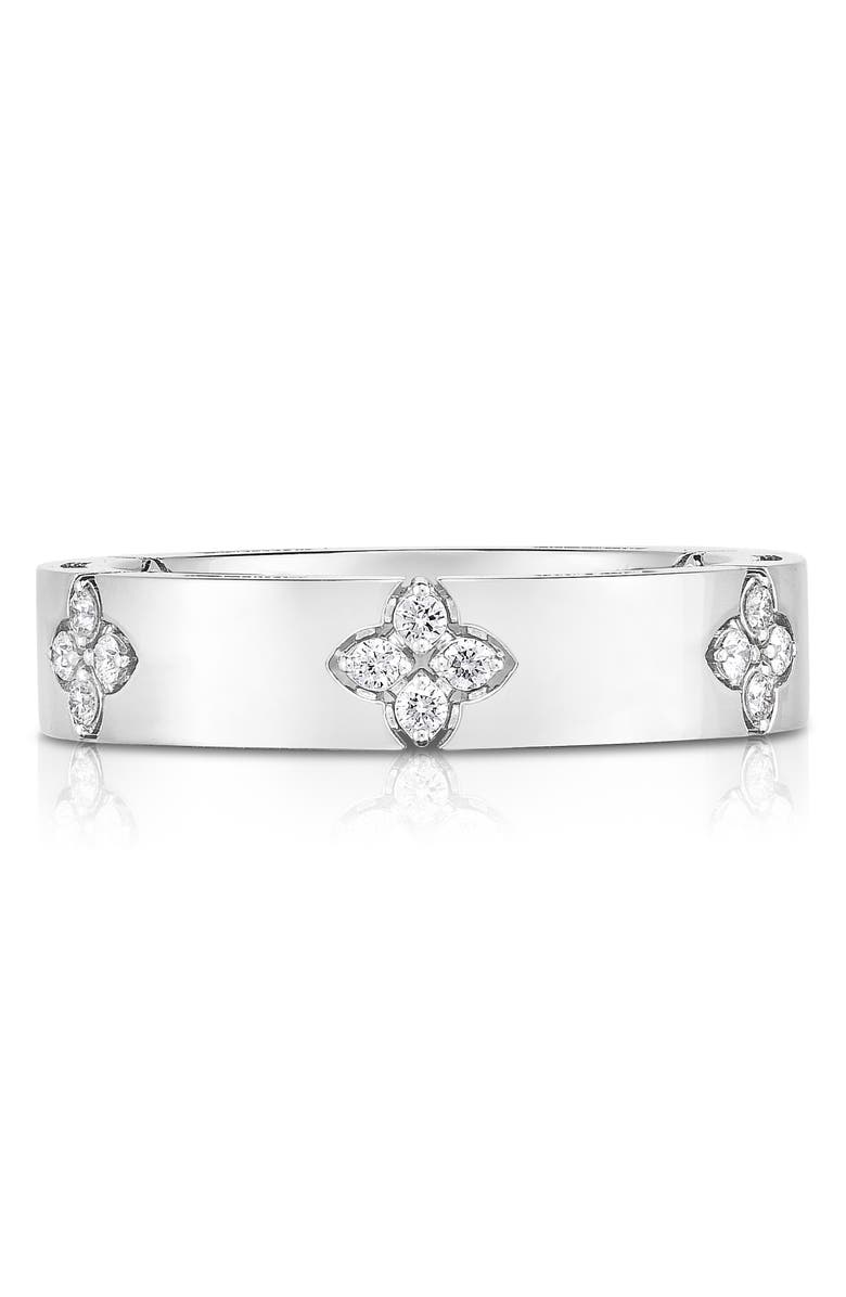 Roberto Coin Love in Verona Diamond Band Ring, Main, color, 