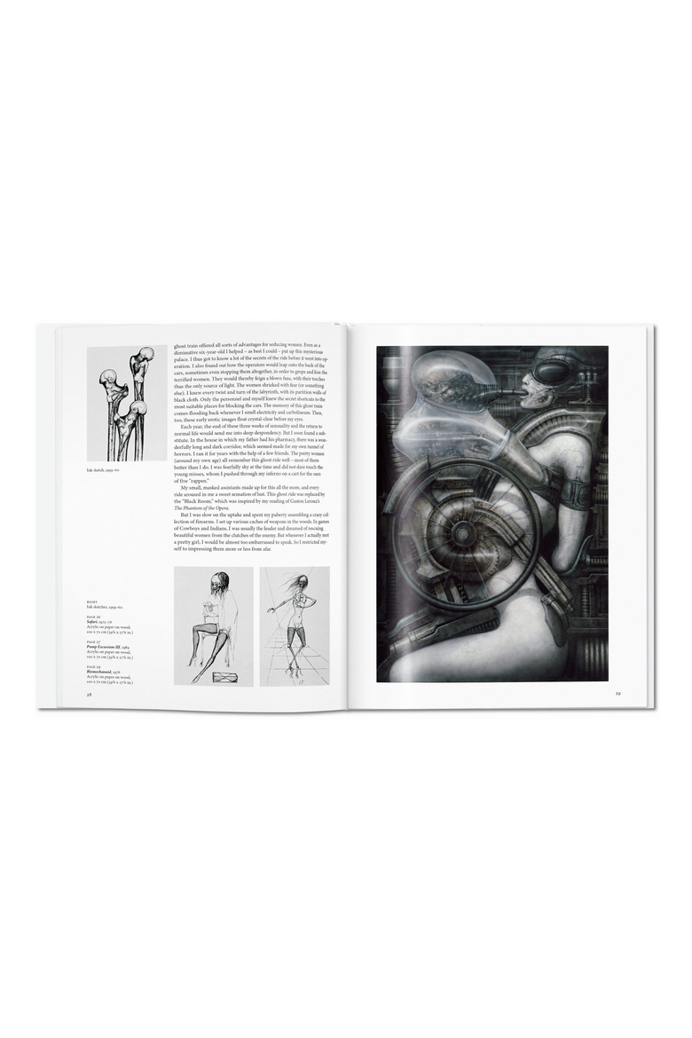 Giger Book, Alternate, color, White