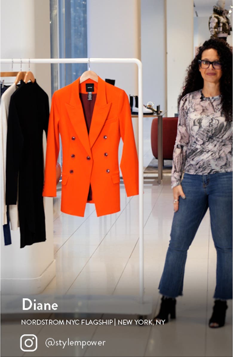 Women's Double Breasted Blazer, sales video thumbnail