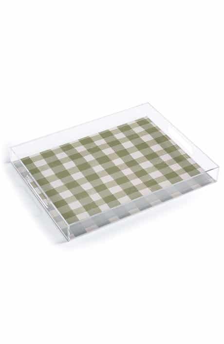 Menina Lisboa Plaid Acrylic Tray