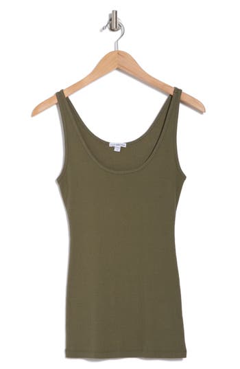 JAMES PERSE JAMES PERSE RIBBED KNIT TANK