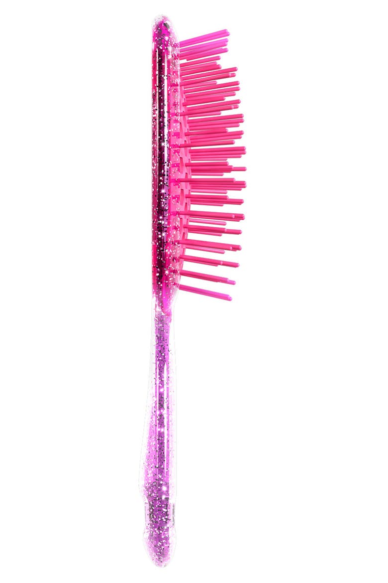 Detangling Hair Brush Mini Pastel Collection, Alternate, color, GLITTER/ ROSE QUARTZ PINK
