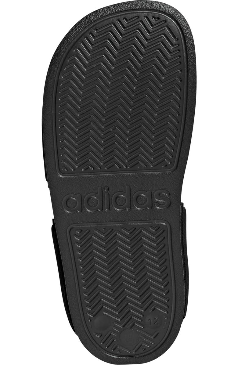 adidas Kids' Adilette Sandal, Alternate, color, Core Black/ Footwear White