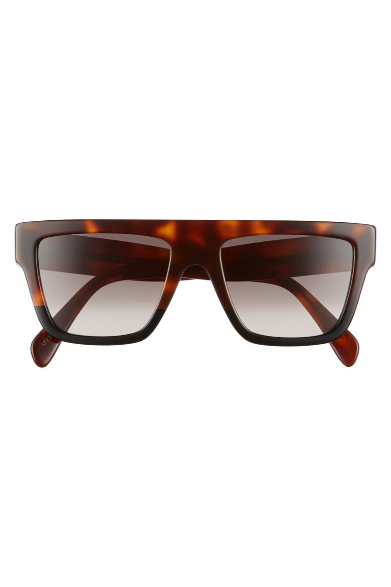 59mm Square Sunglasses, Alternate, color, COLHAV/BRNGR
