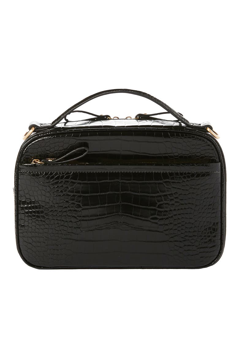 Luxe Water Resistant Diaper Clutch, Alternate, color, BLACK