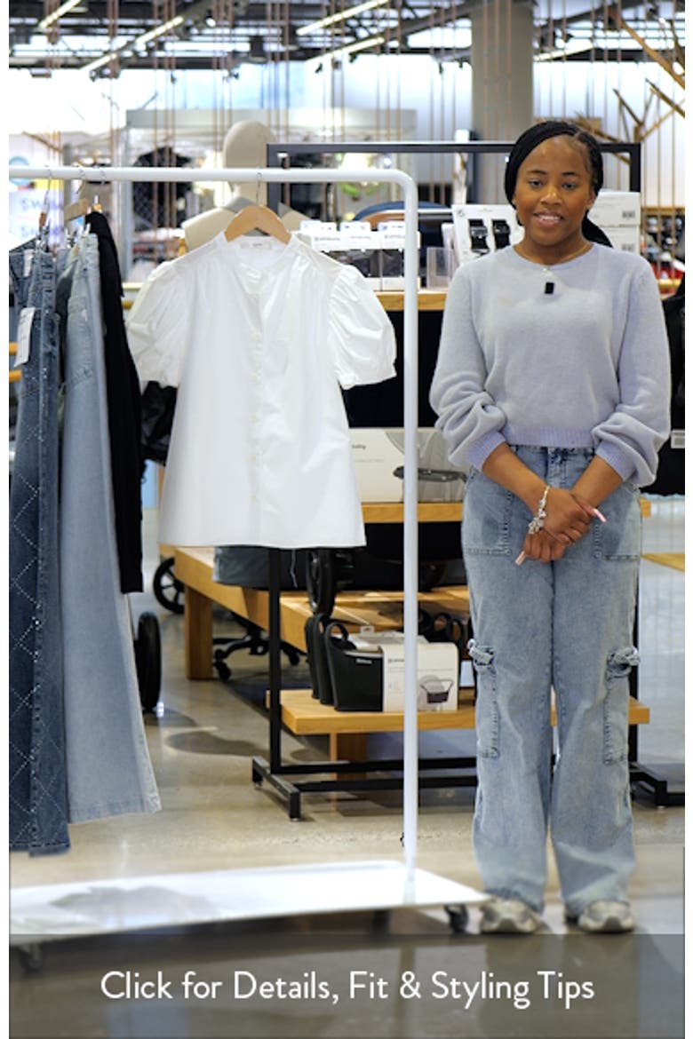 The Gathered Short Sleeve Button-Up Shirt video