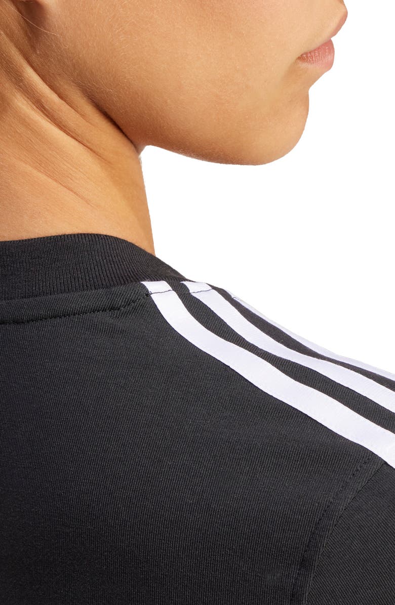 adidas Adicolor 3-Stripes V-Neck T-Shirt, Alternate, color, 