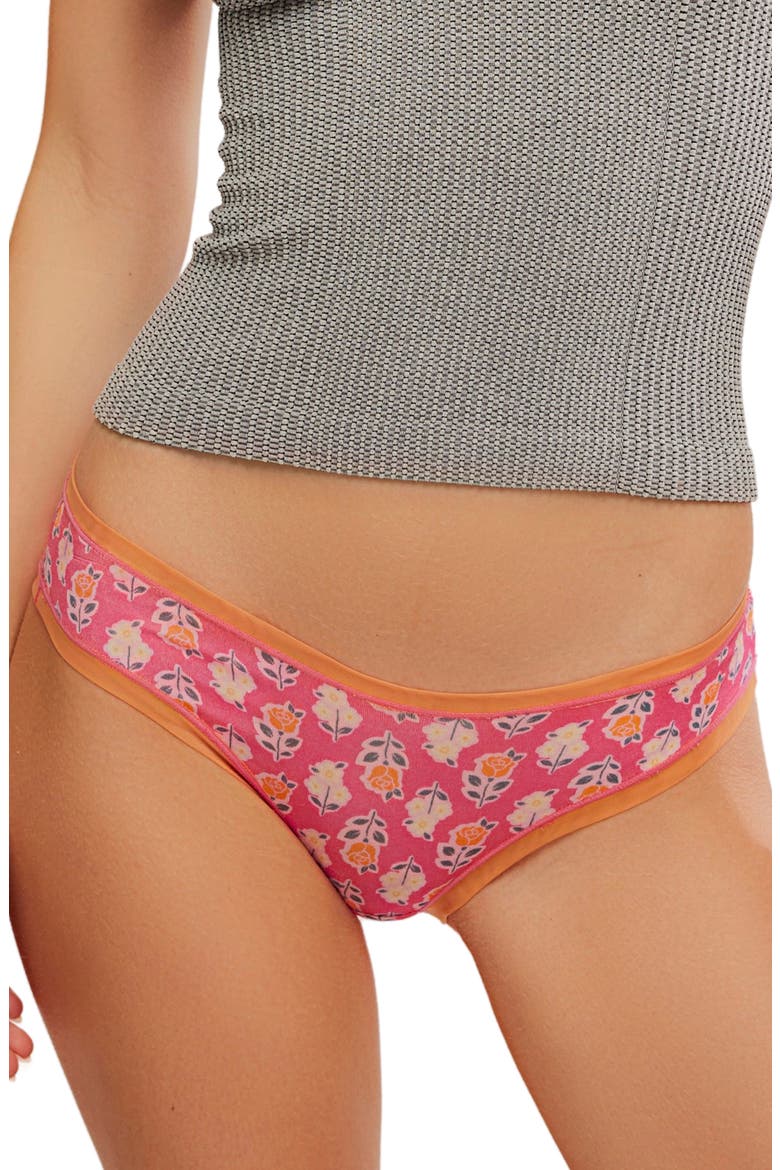 Intimately FP Cool & Collected Bikini Brief, Main, color, PINK COMBO