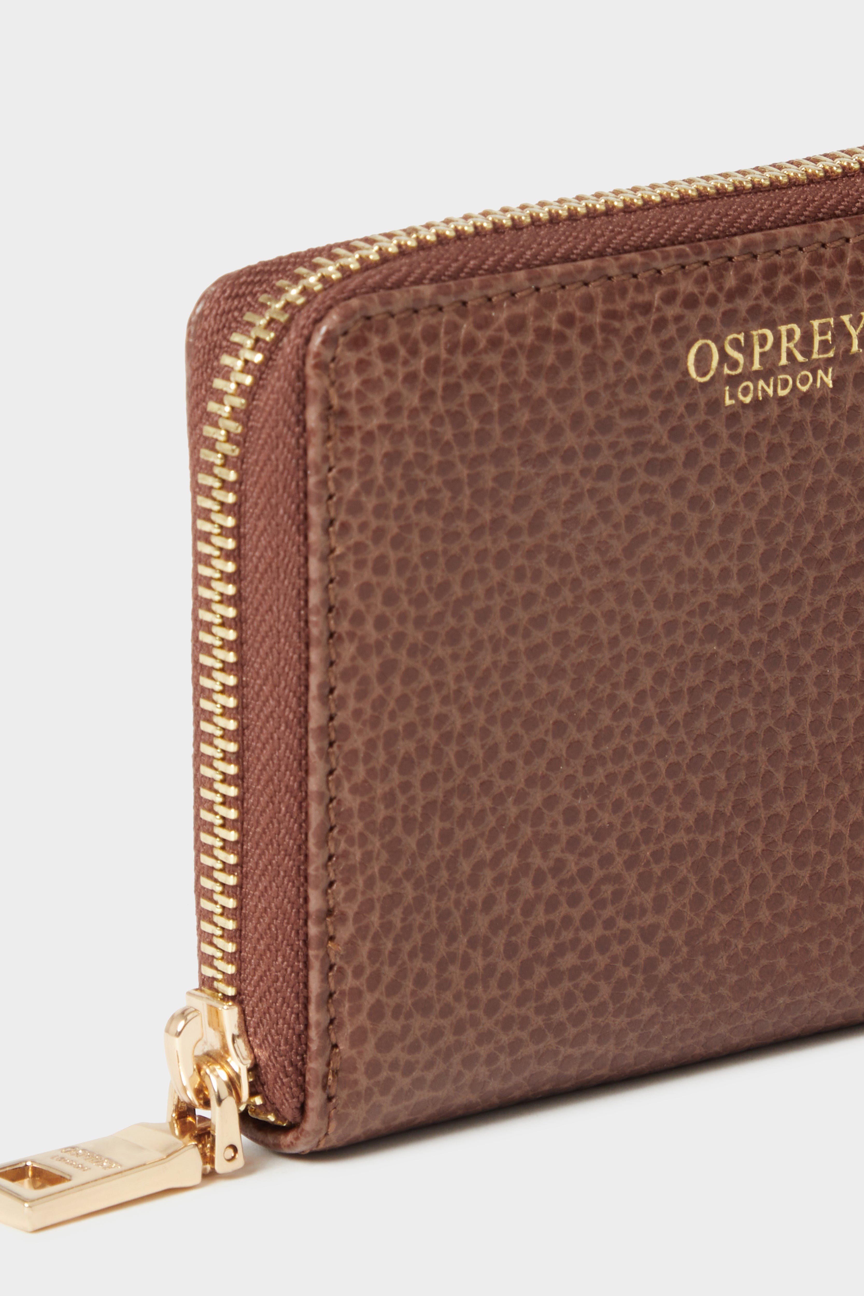 The Core Small Leather Zip Around Wallet, Alternate, color, Tan