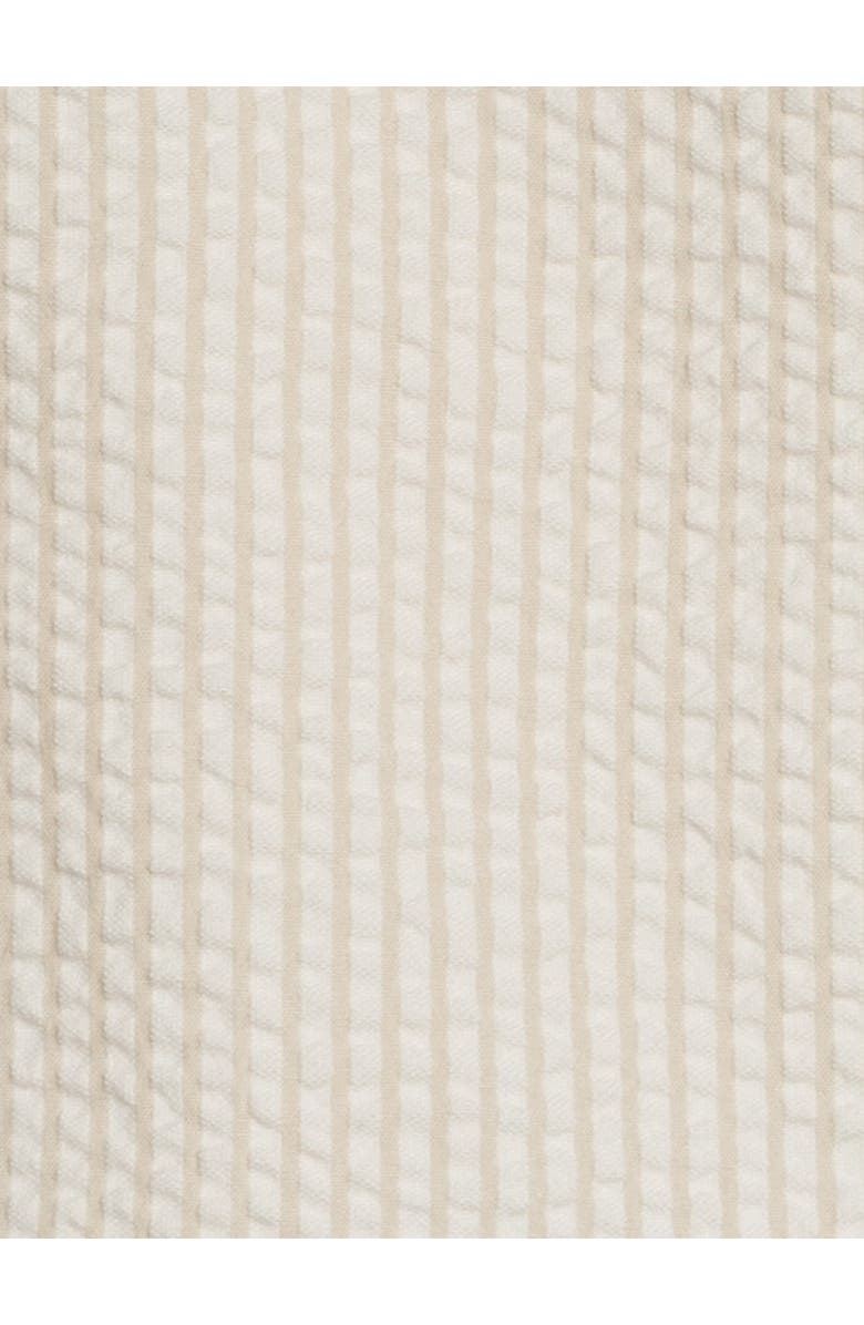 KENDI by Colored Organics Organic Landon Seesucker Button Down, Alternate, color, Dune Stripe