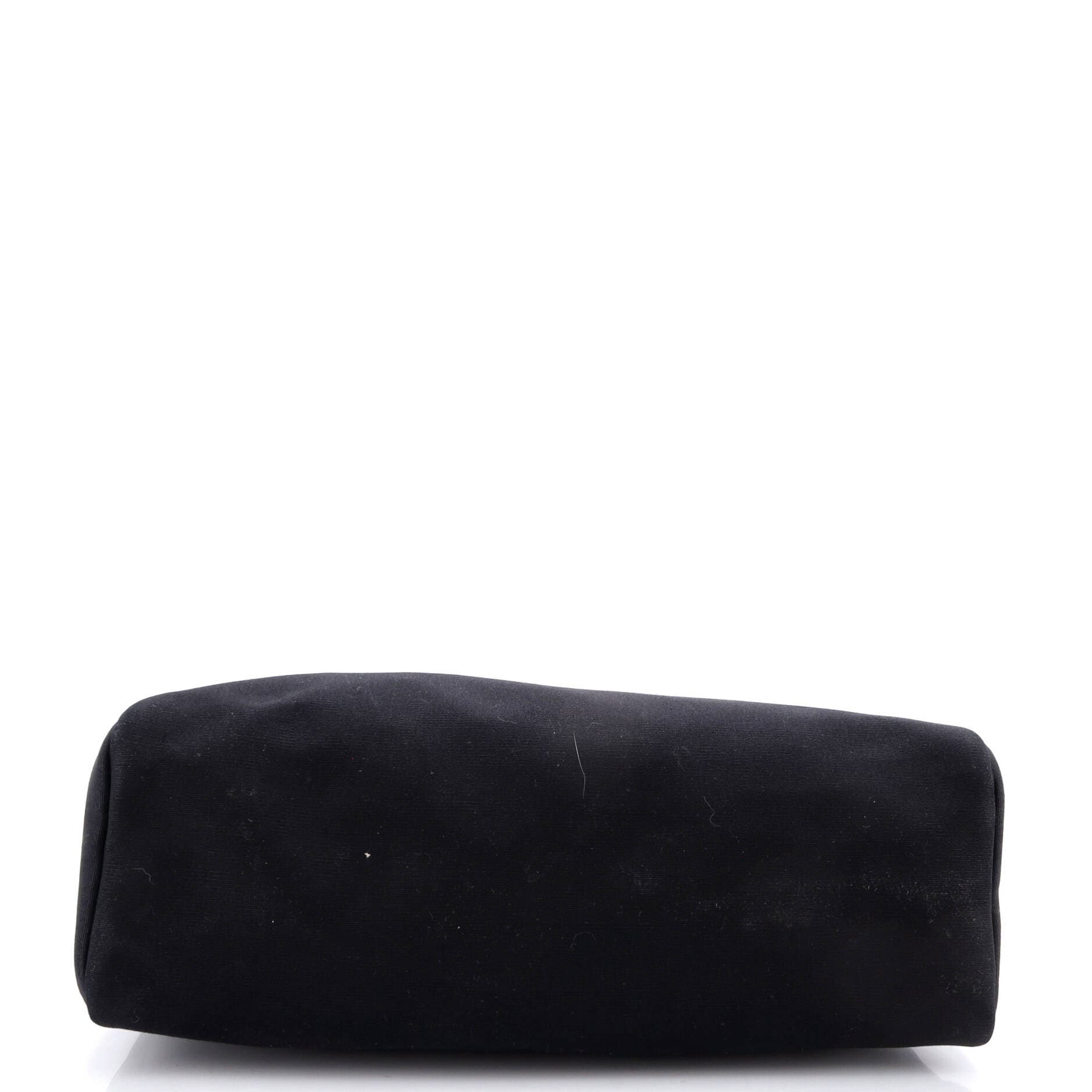 Pre-Owned Hermes Herbag Toile and Leather MM, Alternate, color, Noir