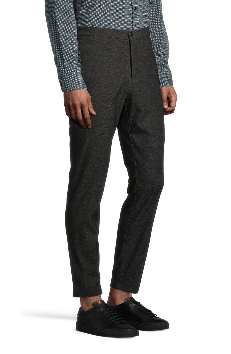 SOUL OF LONDON Slim Fit Trousers, Alternate, color, Black