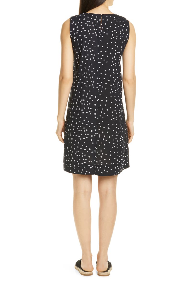 Eileen Fisher ROUND NECK K/L DRESS, Alternate, color, 