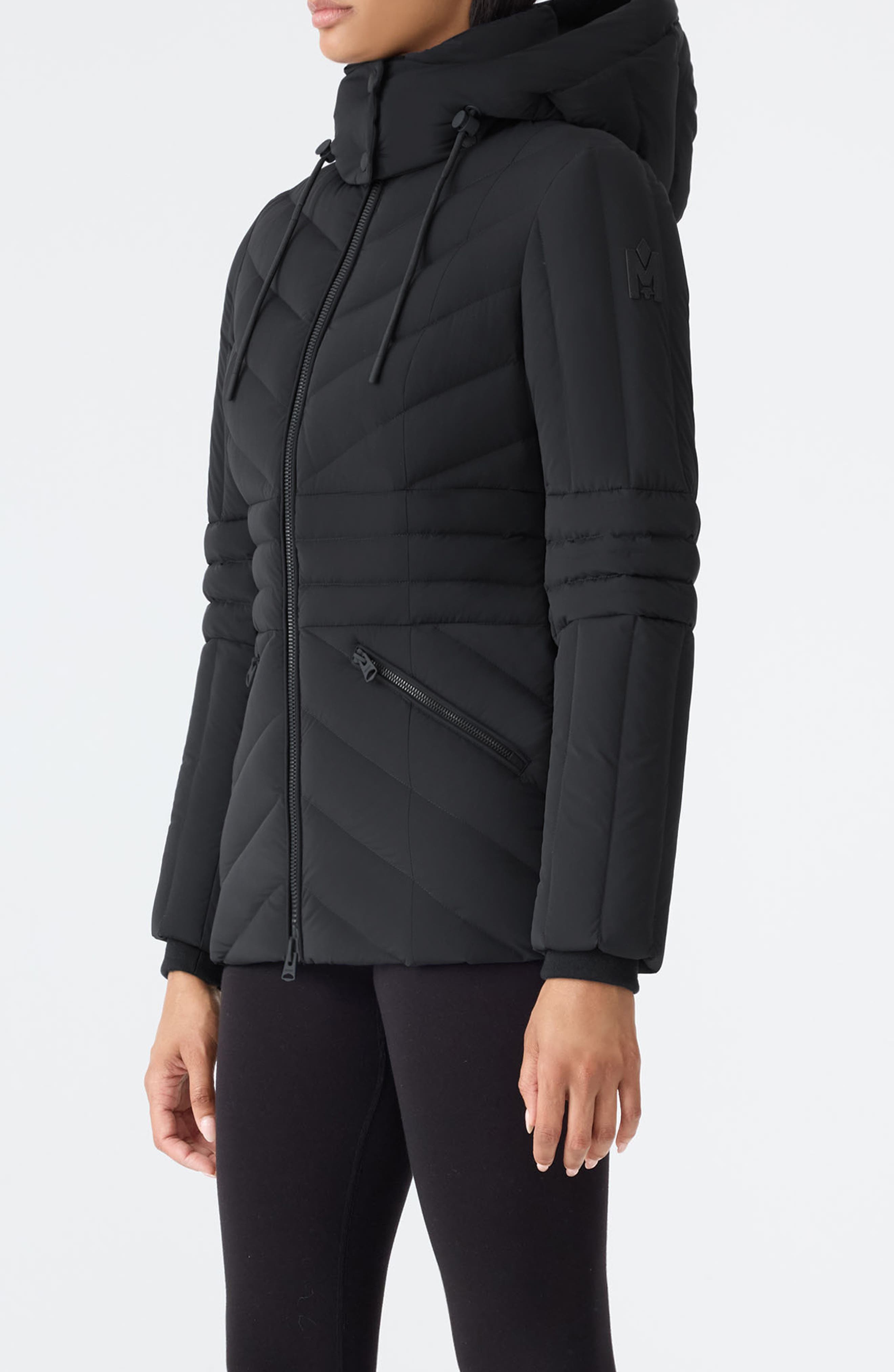 Mackage Nadia Hooded Quilted Down Jacket — фото 3