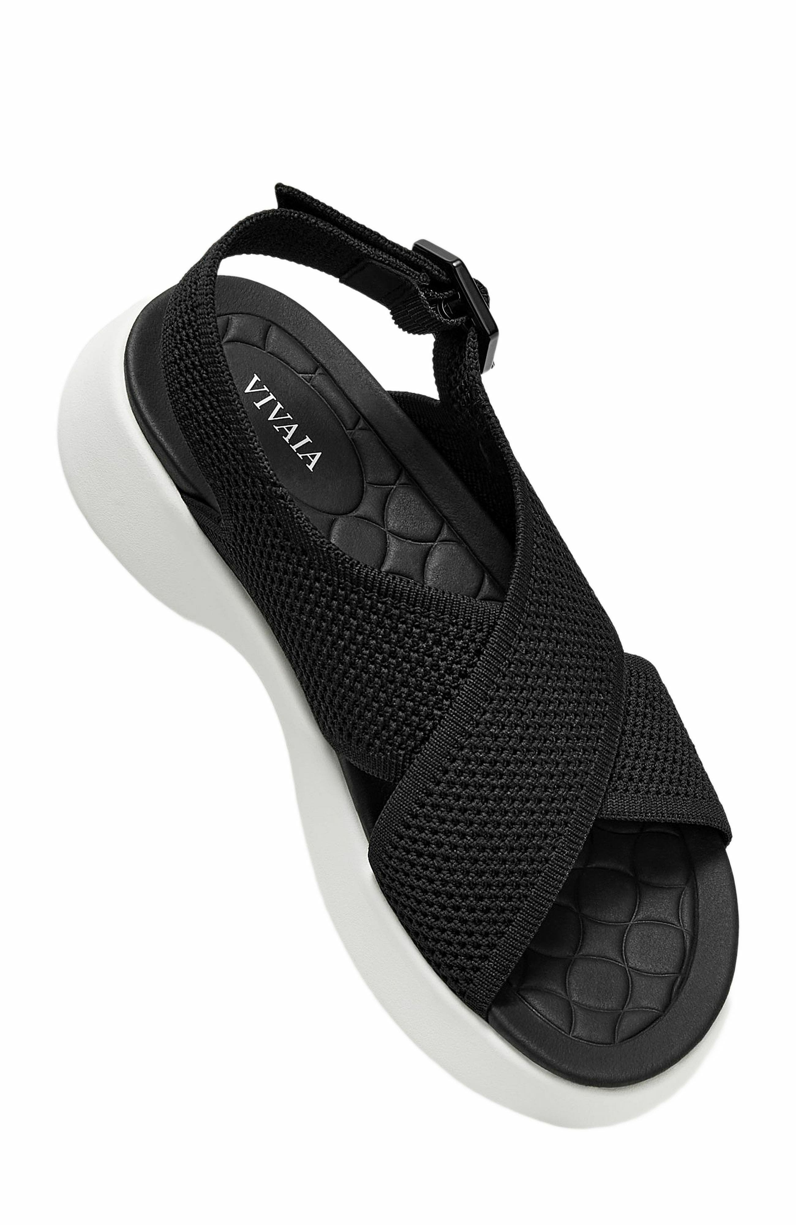 VIVAIA AdaptAll Sport Sandals, Alternate, color, Black