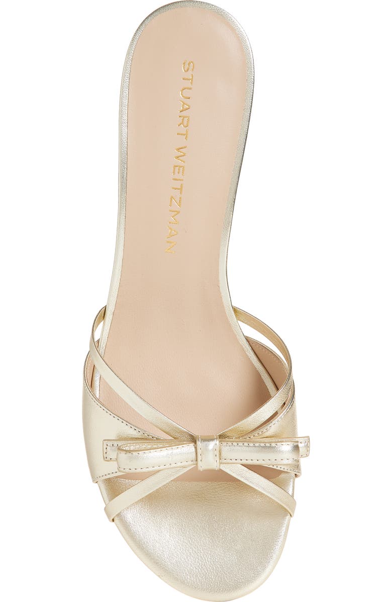 Stuart Weitzman Felicity Slide Sandal, Alternate, color, Platino