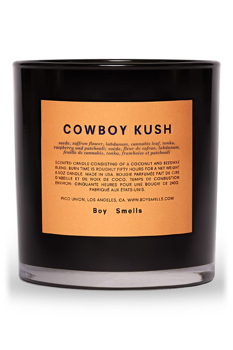 Cowboy Kush Scented Candle, Main, color, NO COLOR