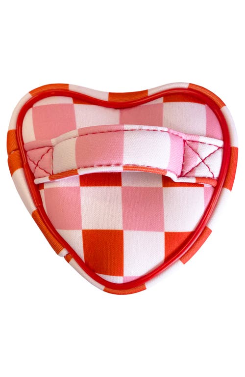 Mytagalongs Peanuts Sweet Hugs Heart Jewelry Case In Pink