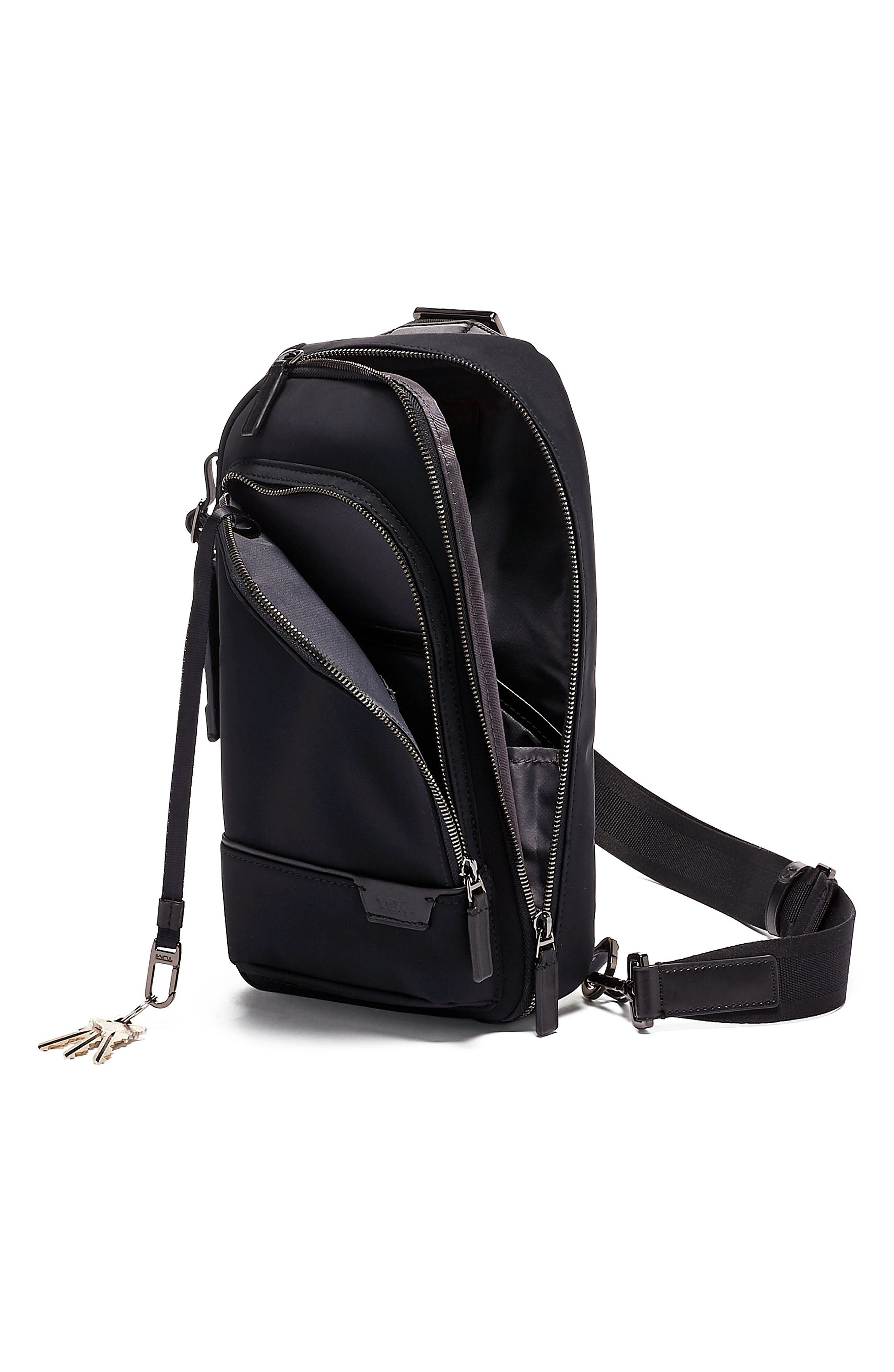 TUMI Harrison Gregory Sling Pack, Alternate, color, Black
