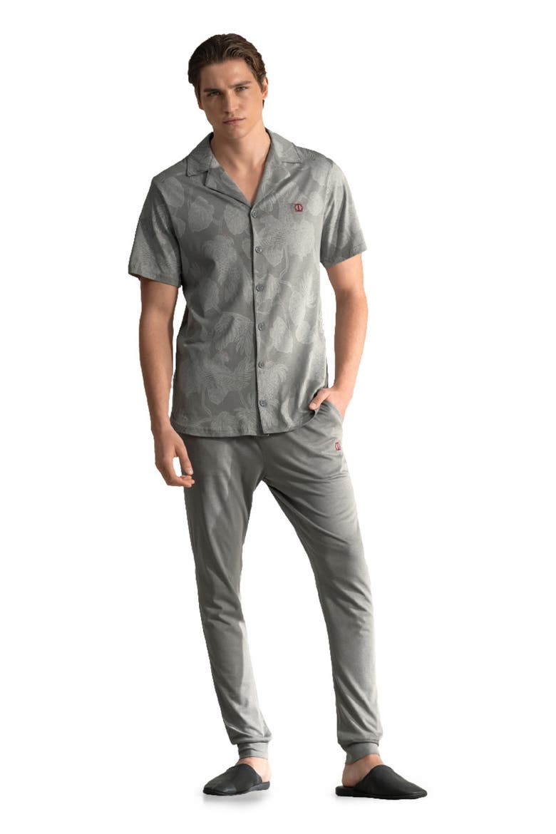 Nordin Men's pajamas, Main, color, Grey