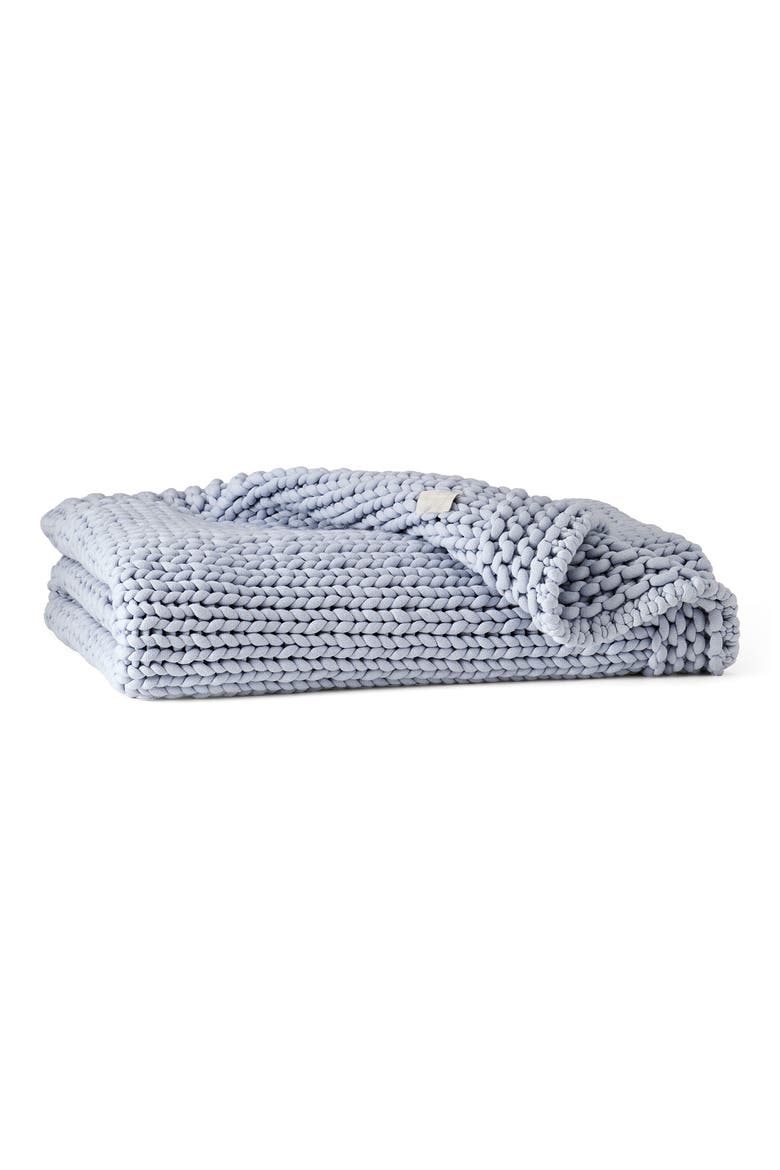 Superloop Throw Blanket, Main, color, HYDRANGEA