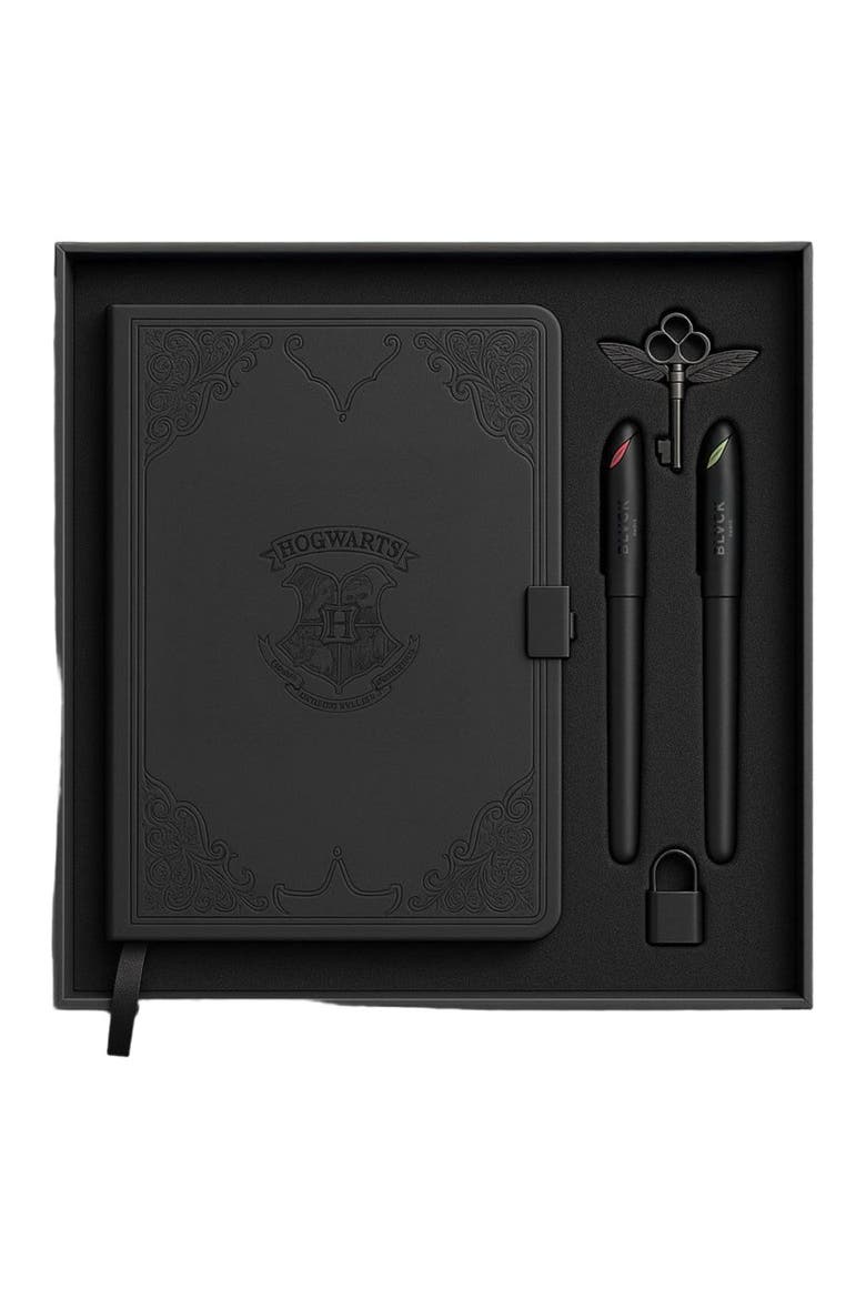 Harry Potter x Blvck - Writing Essentials Notebook + Flying Key, Main, color, Black