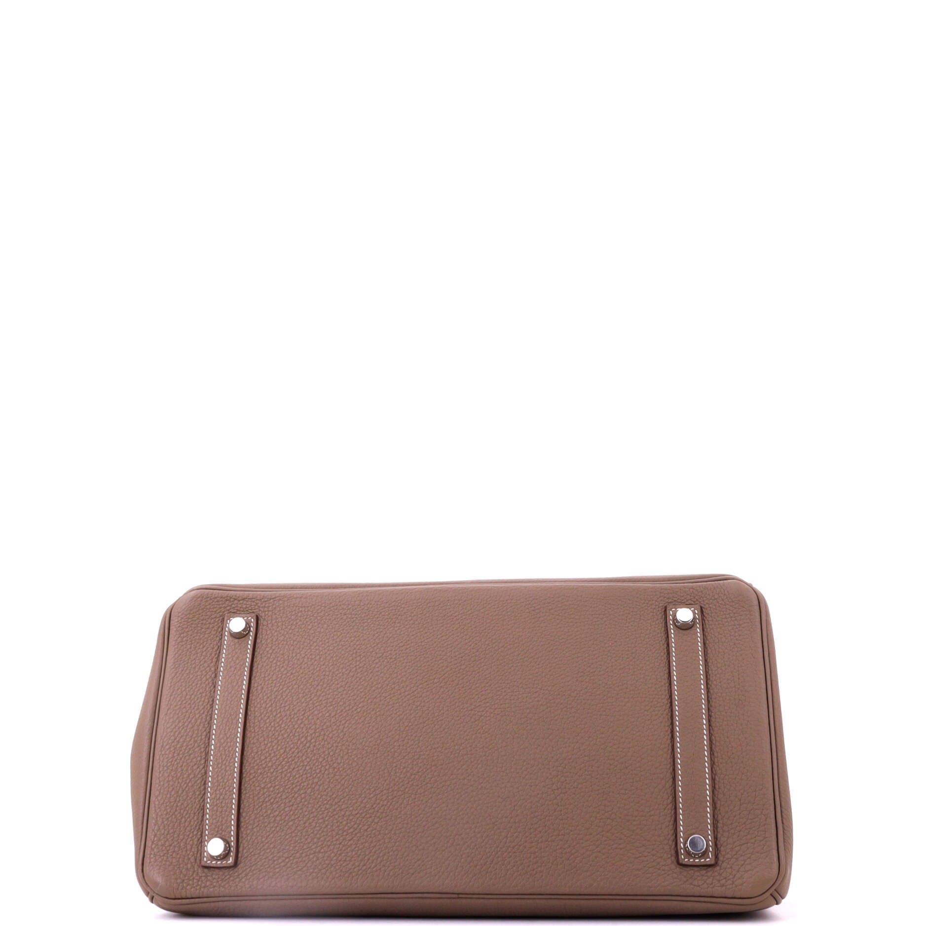 Pre-Owned Hermes Birkin Handbag Grey Togo with Palladium Hardware 35, Alternate, color, Etoupe