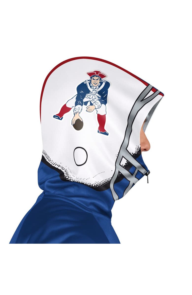 Pro Player Men's Pro Player Royal/Red New England Patriots Retro Helmet Full-Zip Hooded Track Jacket, Alternate, color, Royal