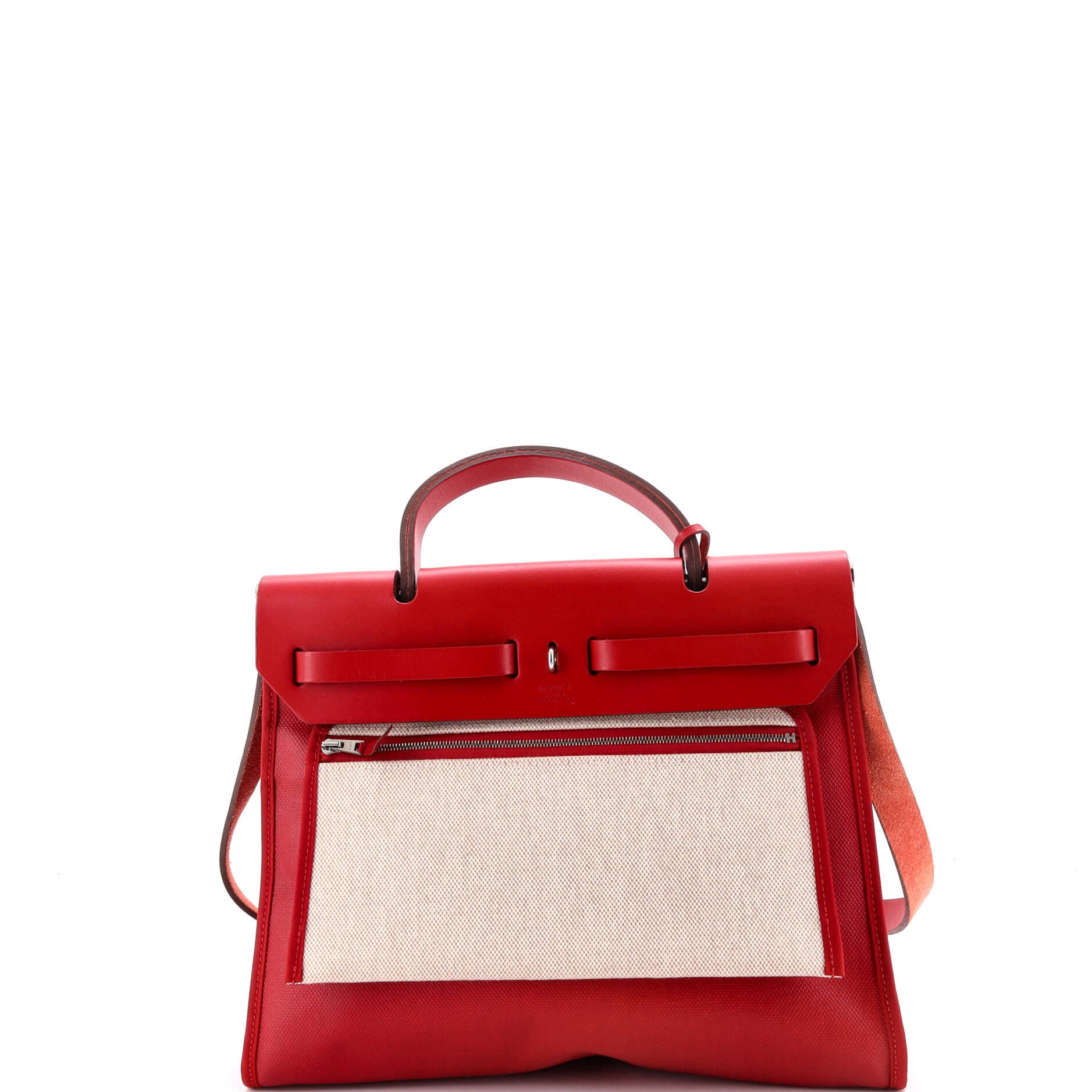 81034712 Herbag Zip Berline Vache Canvas and Leather 31, Alternate, color, 