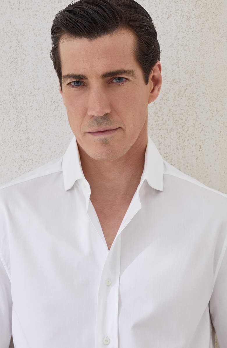 Brunello Cucinelli Twill shirt, Alternate, color, White