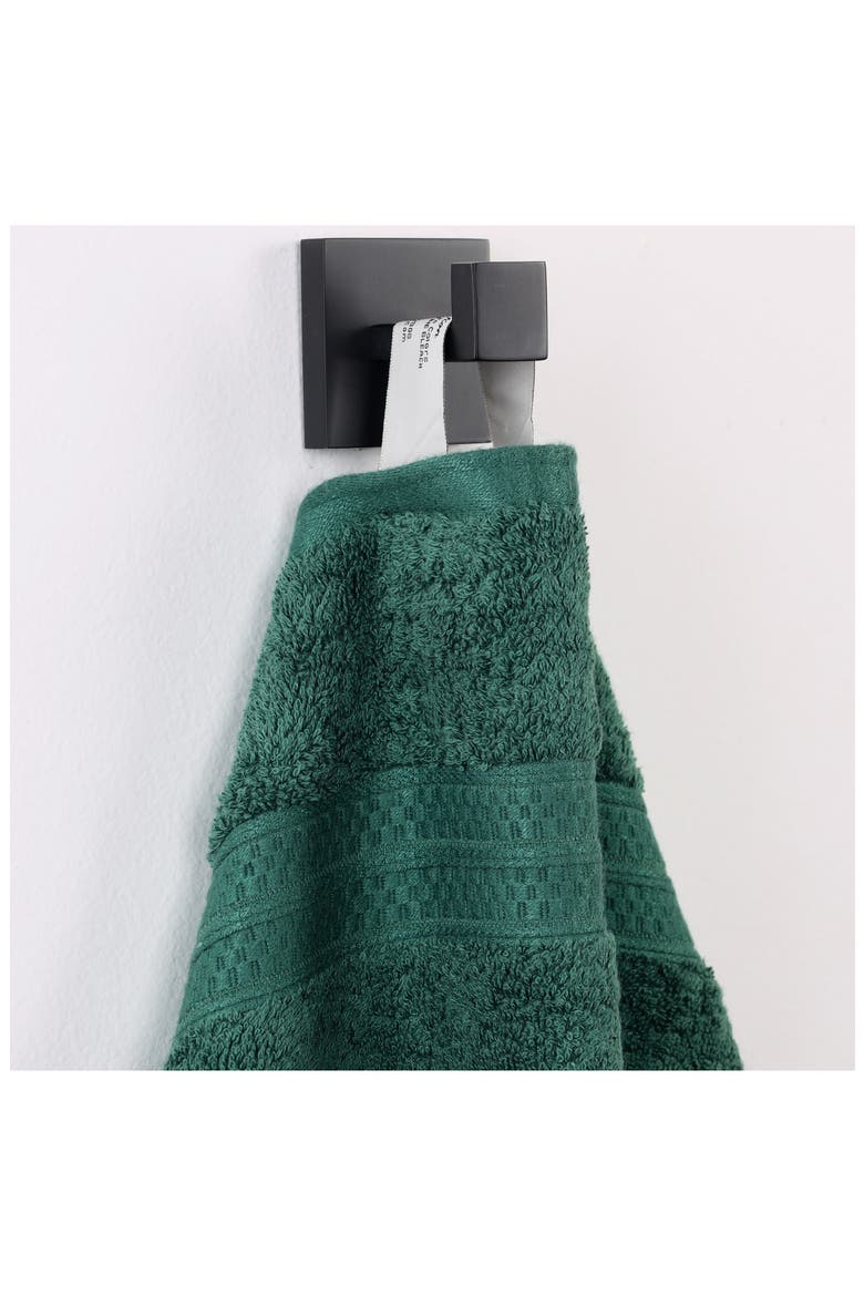 12-Pack Face Towel Set, Alternate, color, HUNTER GREEN